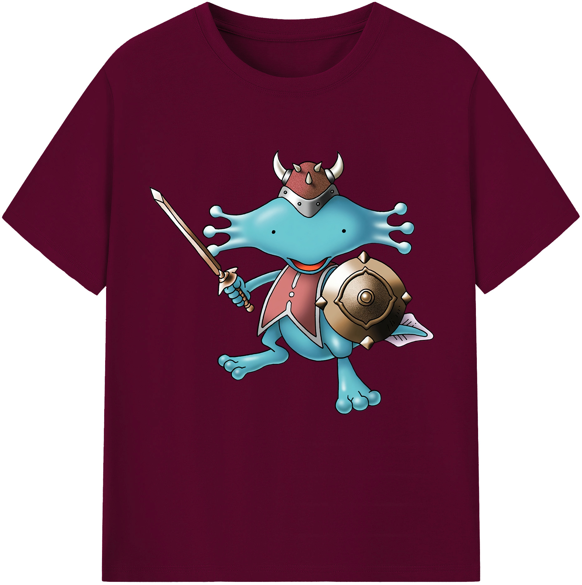 （画像用） ドラゴンクエスト Doragon Kuesuto Dragon Quest レディースカジュアルプリントTシャツ（綿100％）
